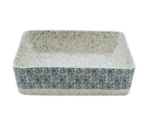 Valamu Tasapinnale, Hall Ja Sinine, Ristkülik, Keraamiline