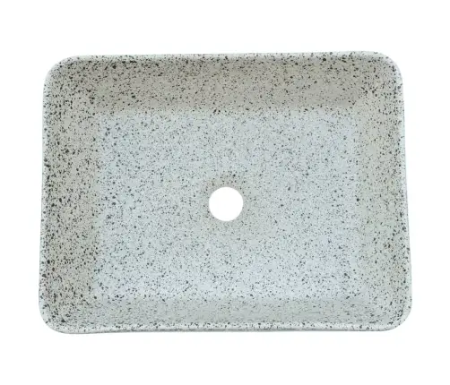 Valamu Tasapinnale, Hall Ja Sinine, Ristkülik, Keraamiline