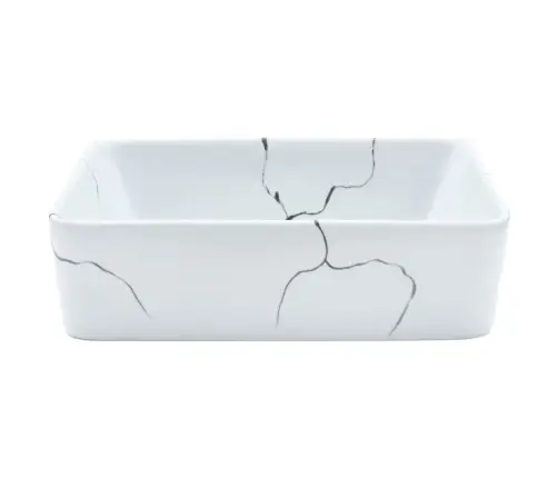 Praustuvas Ant Stalviršio, Baltas, 46X35,5X13cm Keramika