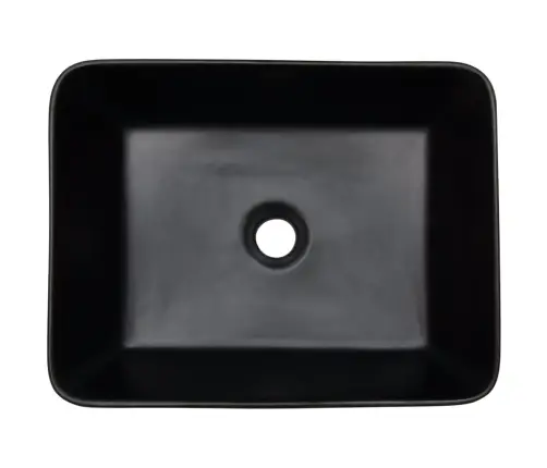 Praustuvas, Juodas Ir Rudas, 46X35,5X13cm Keramika