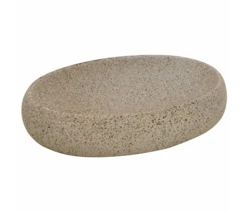 Izlietne, Liekama Uz Virsmas, Smilšu Krāsa, Ovāla, 59X40X15 Cm Vidaxl