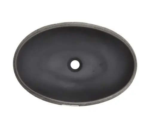 Praustuvas Ant Stalviršio, Juodas/Pilkas, 59X40X15 cm Keramika