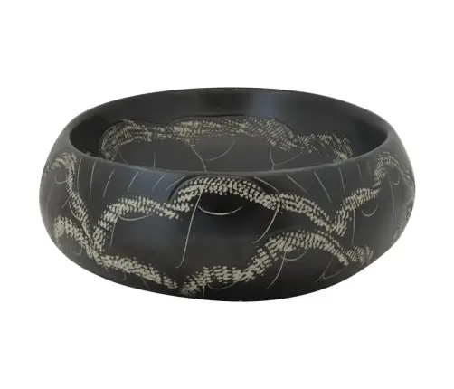 Valamu Tööpinnale, Must, Ovaalne, 59 X 40 X 15 cm Keraamiline