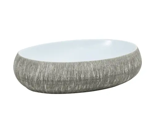 Praustuvas Ant Stalviršio, Pilkas/Mėlynas, 59X40X15cm Keramika