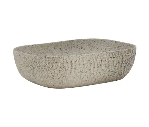 Praustuvas Ant Stalviršio, Pilkas, 48X37,5X13,5cm Keramika