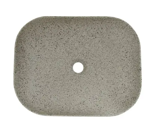 Praustuvas Ant Stalviršio, Pilkas, 48X37,5X13,5cm Keramika