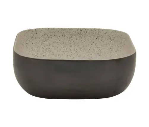 Praustuvas, Pilkas Ir Juodas, 48X37,5X13,5cm Keramika