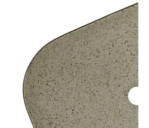 Praustuvas, Pilkas Ir Juodas, 48X37,5X13,5cm Keramika