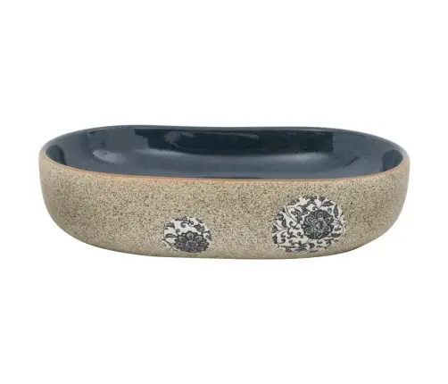 Praustuvas, Smėlio Ir Mėlynas, 59X40X14cm Keramika, Ovalus