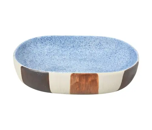 Izlietne, Liekama Uz Virsmas, Daudzkrāsains, Ovāla, 59X40X14 Cm Vidaxl