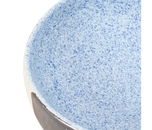 Izlietne, Liekama Uz Virsmas, Daudzkrāsains, Ovāla, 59X40X14 Cm Vidaxl