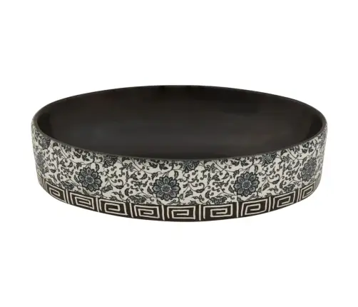 Izlietne, Liekama Uz Virsmas, Melni Zila, 56,5X36,5X13,5Cm Vidaxl