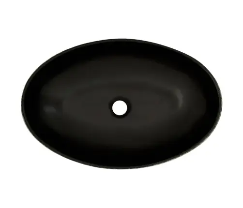 Izlietne, Liekama Uz Virsmas, Melni Zila, 56,5X36,5X13,5Cm Vidaxl