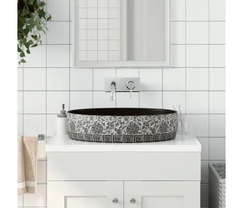 Izlietne, Liekama Uz Virsmas, Melni Zila, 56,5X36,5X13,5Cm Vidaxl