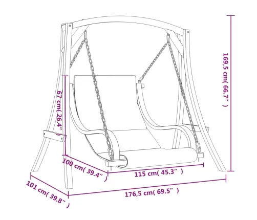Padjaga Aiakiik, Tiikpuu Viimistlusega Kuusepuit