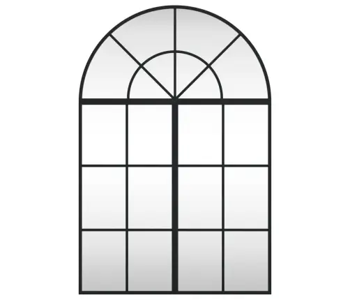 Sienas Spogulis, Melns, 60X90 Cm, Dzelzs Vidaxl