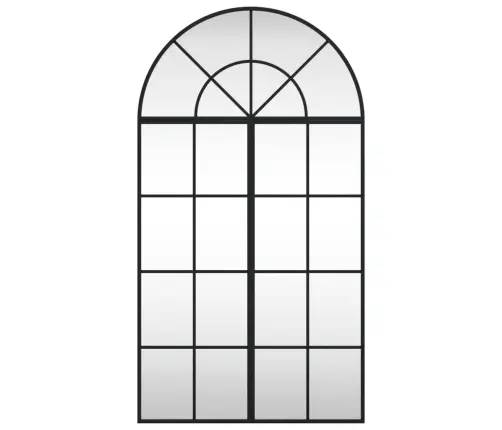 Sienas Spogulis, Melns, 60X110 Cm, Dzelzs Vidaxl