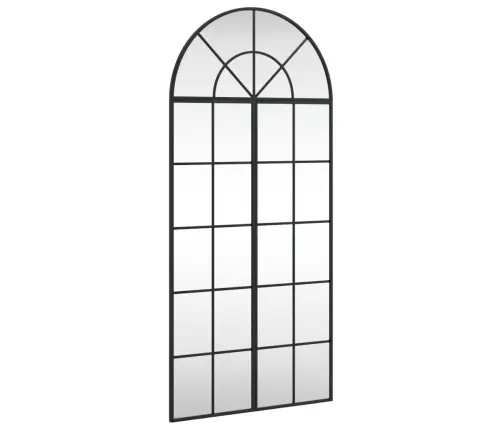 Seinapeegel, Must, 60 X 130 cm Kaarekujuline, Raud