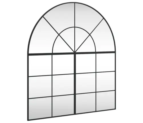 Sieninis Veidrodis, Juodos Spalvos, 100X110cm Geležis, Arkinis