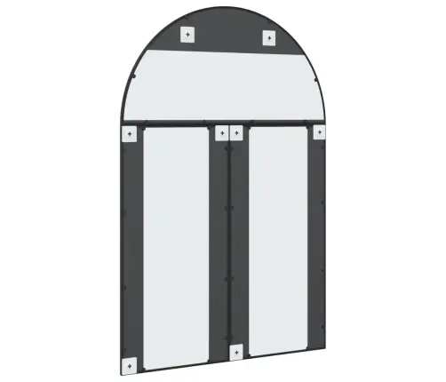 Sienas Spogulis, Melns, 100X150 Cm, Dzelzs Vidaxl