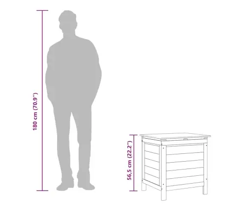 Aia Hoiukast, 50 X 49 X 56,5 cm Nulupuit