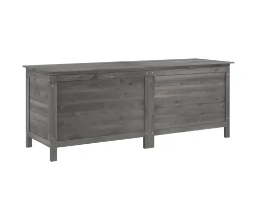 Uzglabāšanas Kaste, Pelēka, 150X50X56,5 Cm, Egles Masīvkoks Vidaxl