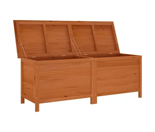 Uzglabāšanas Kaste, Brūna, 150X50X56,5 Cm, Egles Masīvkoks Vidaxl