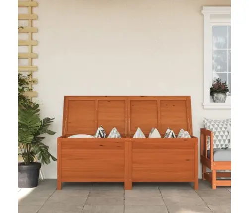 Uzglabāšanas Kaste, Brūna, 150X50X56,5 Cm, Egles Masīvkoks Vidaxl