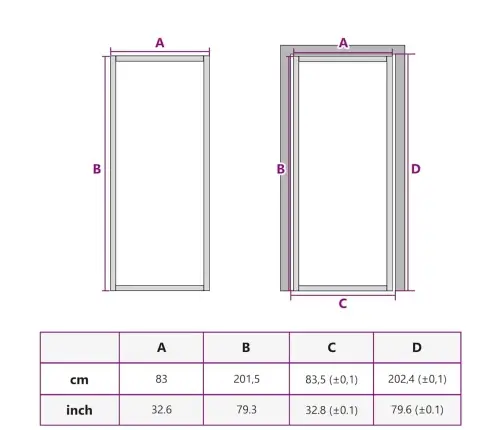 Iekšdurvis, 83X201,5 Cm, Melnas, Rūdīts Stikls Un Alumīnijs Vidaxl
