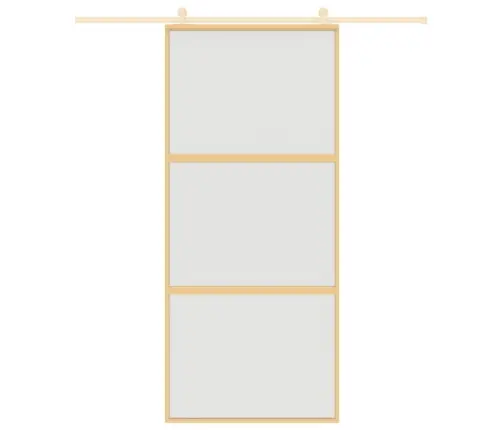 Liuguks, Kuldne, 90X205 cm Matt Esg-Klaas Ja Alumiinium