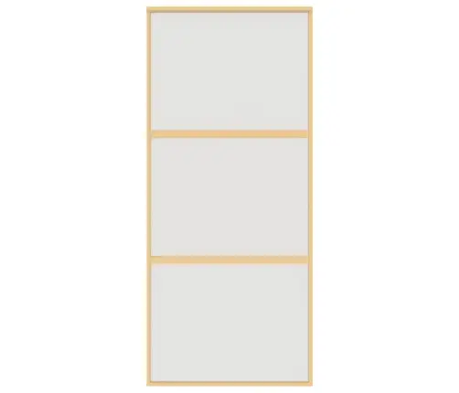 Liuguks, Kuldne, 90X205 cm Matt Esg-Klaas Ja Alumiinium