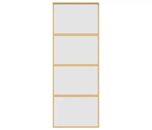 Liuguks, Kuldne, 76X205 cm Matt Esg-Klaas Ja Alumiinium