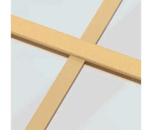 Bīdāmās Durvis, Zeltainas, 76X205 Cm, Esg Stikls Un Alumīnijs Vidaxl