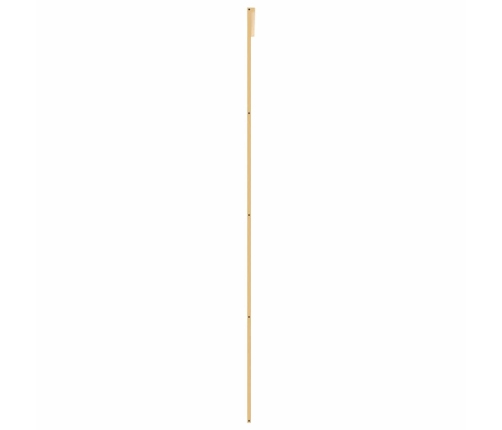 Stumdomos Durys, Auksinės, 90X205cm Esg Stiklas Ir Aliuminis