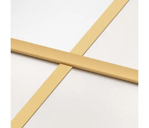 Bīdāmās Durvis, Zeltainas, 90X205 Cm, Esg Stikls Un Alumīnijs Vidaxl