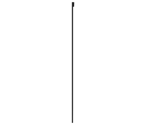 Bīdāmās Durvis, Melnas, 102,5X205 Cm, Rūdīts Stikls, Alumīnijs Vidaxl