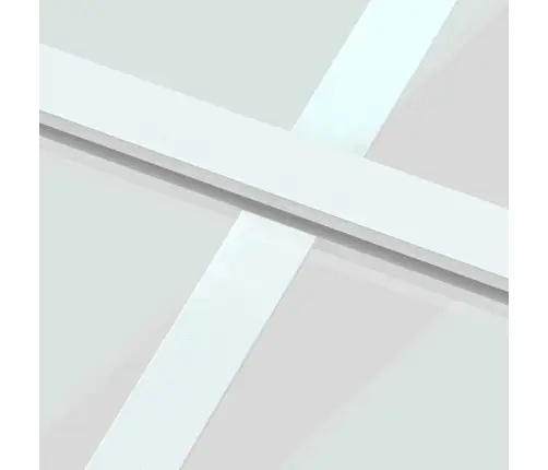Stumdomos Durys, Baltos, 76X205cm Grūdintas Stiklas/Aliuminis