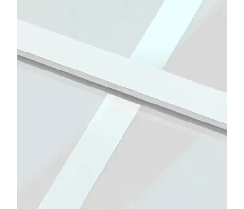 Stumdomos Durys, Baltos, 90X205cm Grūdintas Stiklas/Aliuminis