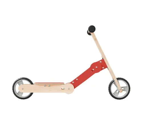 Vaikiškas Paspirtukas, 2-1, Raudonos Spalvos