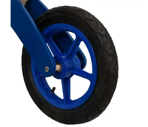 Līdzsvara Ritenis Bērniem Ar Piepūšamām Riepām, Zils Vidaxl