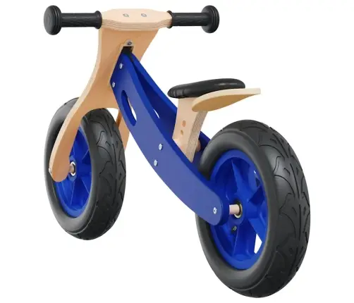 Līdzsvara Ritenis Bērniem Ar Piepūšamām Riepām, Zils Vidaxl