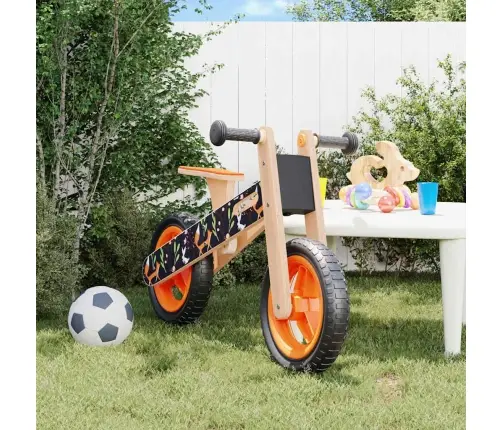 Līdzsvara Ritenis Bērniem, Oranžs Ar Apdruku Vidaxl