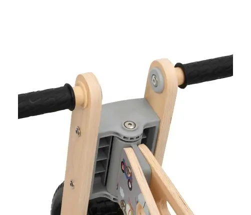 Vaikiškas Balansinis Dviratis, Pilkos Spalvos, Su Spaudiniais Vaikiškas Balansinis Dviratis, Pilkos Spalvos, Su Spaudiniais