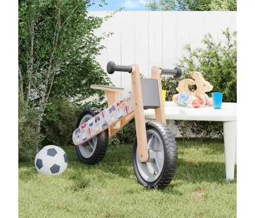 Vaikiškas Balansinis Dviratis, Pilkos Spalvos, Su Spaudiniais Vaikiškas Balansinis Dviratis, Pilkos Spalvos, Su Spaudiniais