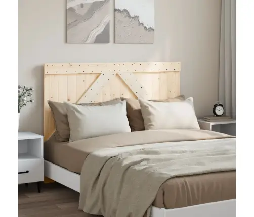 Gultas Galvgalis, 140X104 Cm, Priedes Masīvkoks Vidaxl