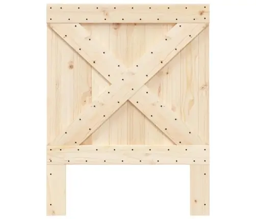 Galvgalis, 80X104 Cm, Priedes Masīvkoks Vidaxl