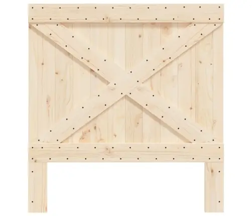 Galvgalis, 100X104 Cm, Priedes Masīvkoks Vidaxl