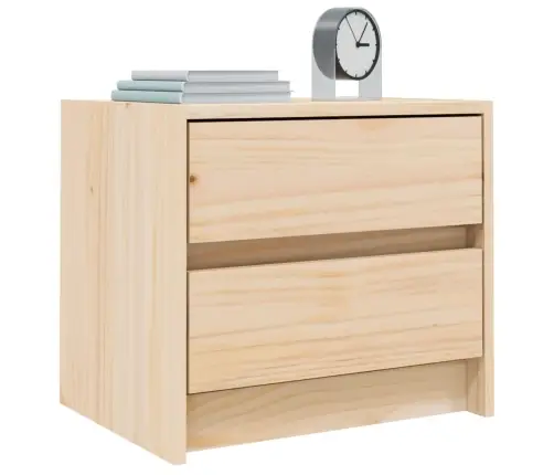 Naktsskapītis, 40X31X35,5 Cm, Priedes Masīvkoks Vidaxl