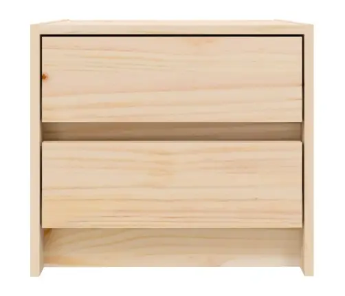 Naktsskapīši, 2 Gab., 40X31X35,5 Cm, Priedes Masīvkoks Vidaxl