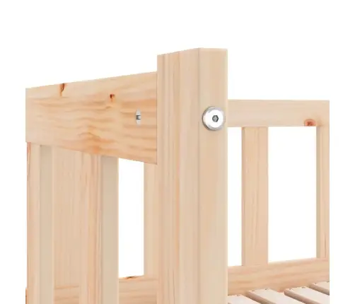 Izvelkams Dīvāns, 90X200 Cm, Priedes Masīvkoks Vidaxl